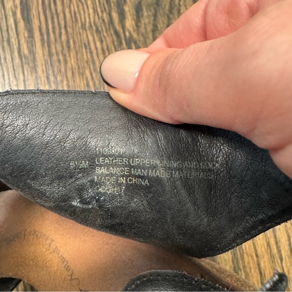 Sofft Christine Black Leather Strappy Heels size 6.5 - Picture 8 of 8